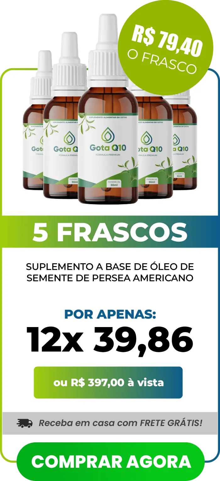 Oferta de 5 Frascos do GotaQ10