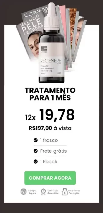 K2-Regenere Drops tratamento de um mês com oferta especial e ebook grátis