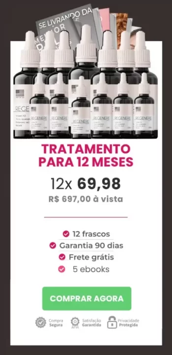 Tratamento anual K2-Regenere Drops com garantia de 90 dias