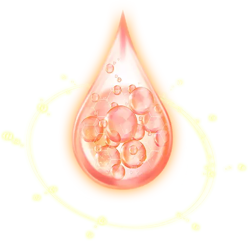 Gota representativa de Ácido Hialurônico para a pele